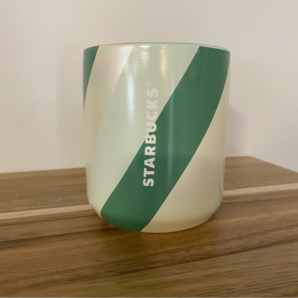 Starbucks Candy Cane 2022 Holiday Ceramic Tumblr